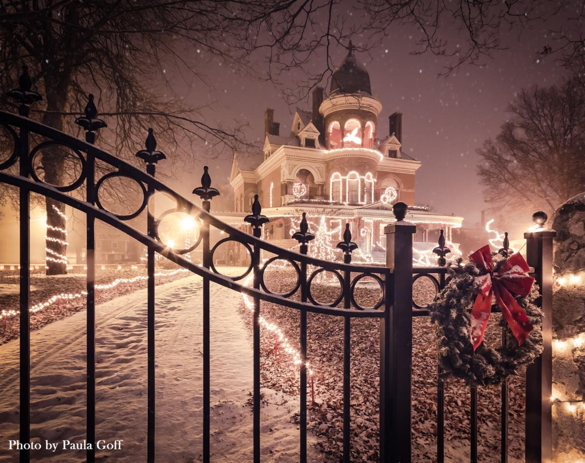 Seiberling Building Christmas at the Seiberling - East Region Tourism IN Indiana